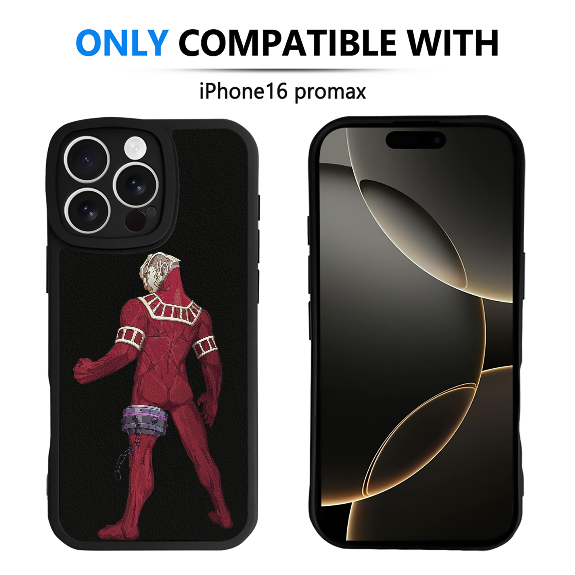 （画像用） ウルトラマン Ultraman 【iPhone 16シリーズ対応】シリコンスマホケース（レザー調） 材質：シリコン